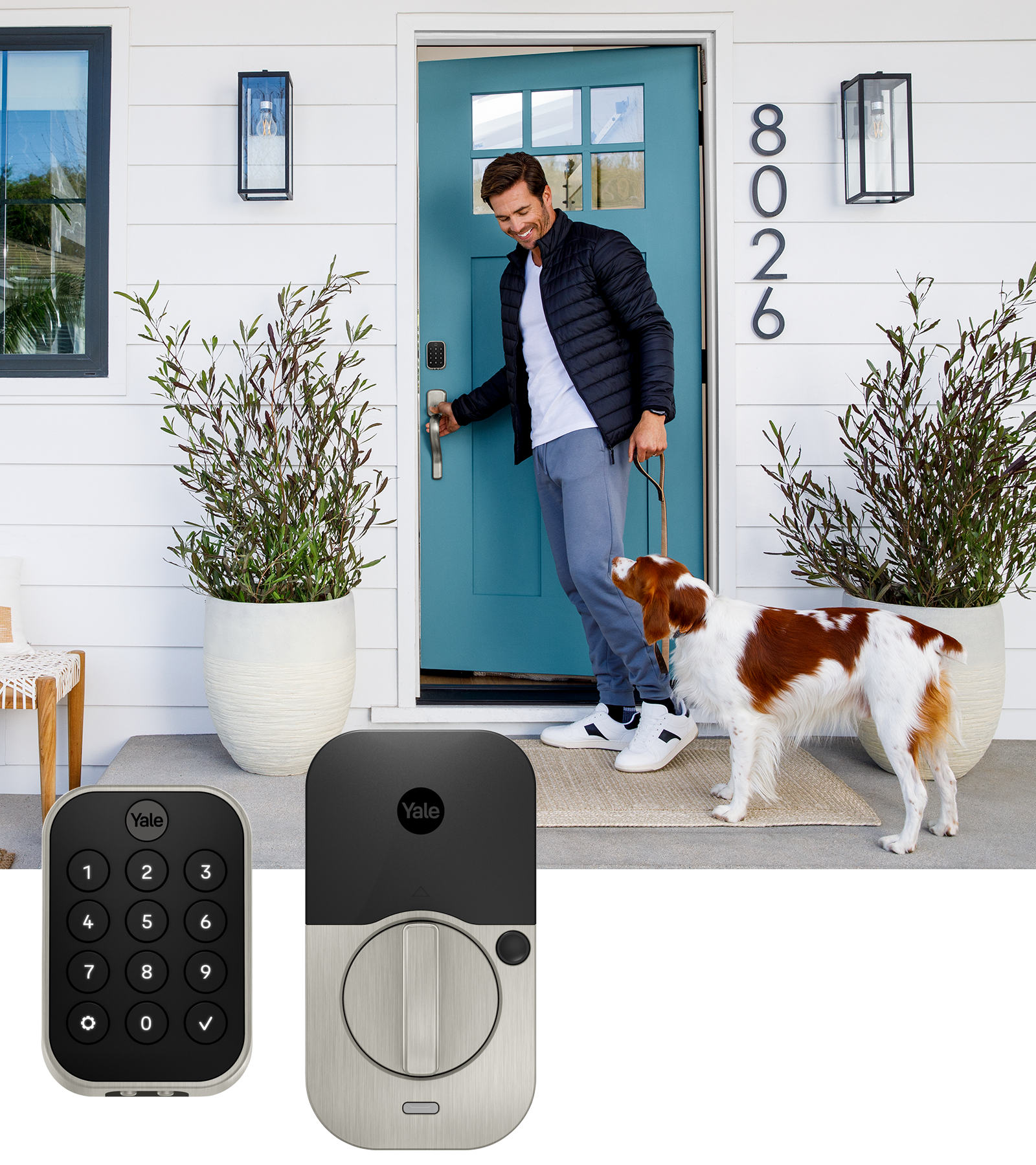 Yale Assure Lock 2 Key-Free Keypad with Bluetooth in Satin Nickel